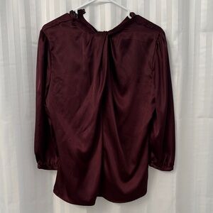 NWT Mango Purple Blouse -Size 4